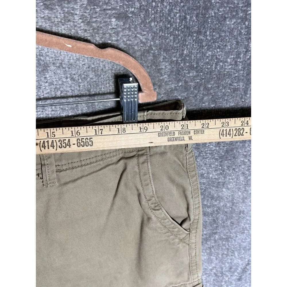 Urban Pipeline Cargo Hits At‎ Knee Shorts Mens Size 40 Beige Cotton Pockets